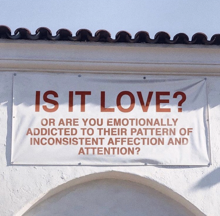is it love? or are you emotionally addicted to their pattern of inconsistent affection and attention?
