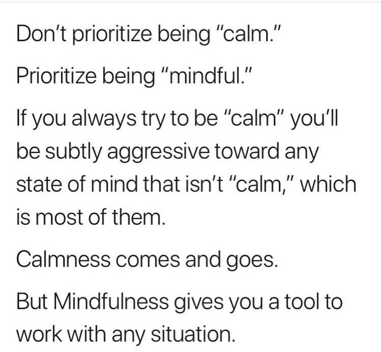 words of wisdom mindfulness calmness